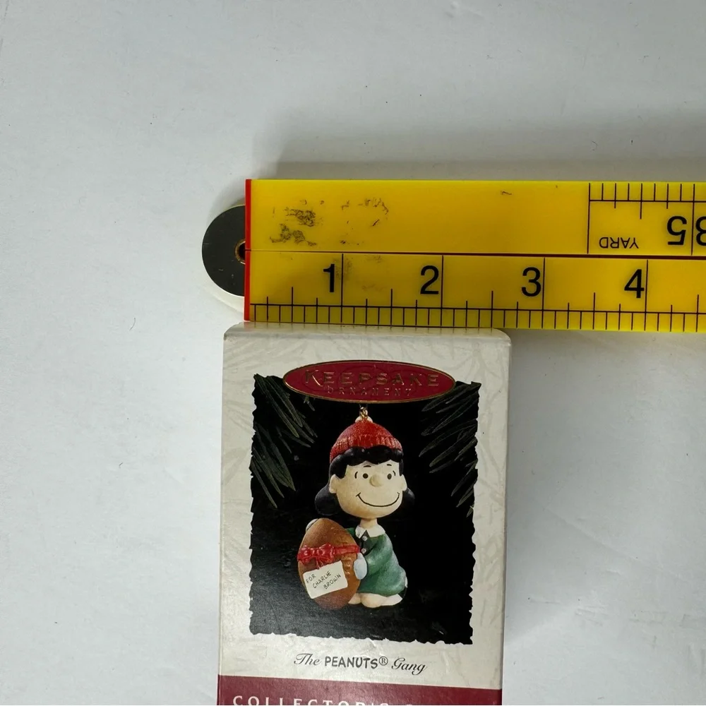 Hallmark Keepsakes 1994 Peanuts Lucy with Football for‎ Charlie Brown Ornament